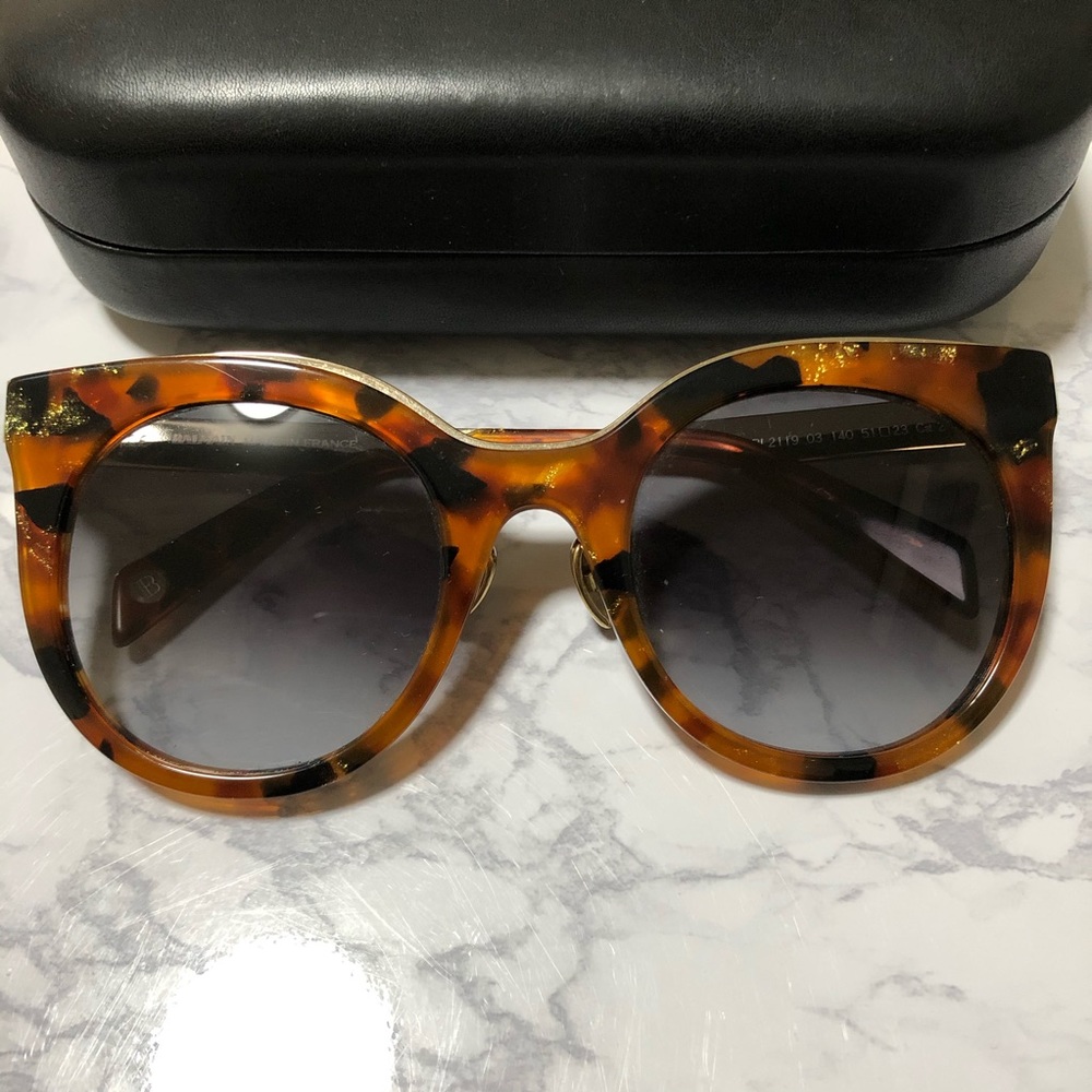 Balmain Sunglasses Plastic Gradient Tortoiseshell - image 2